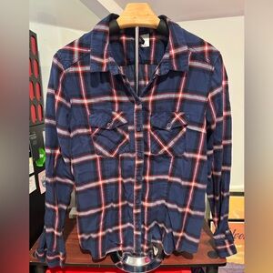 Blue Flannel Shirt
